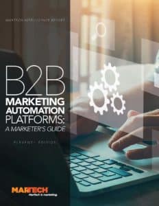 B2B Marketing Automation report